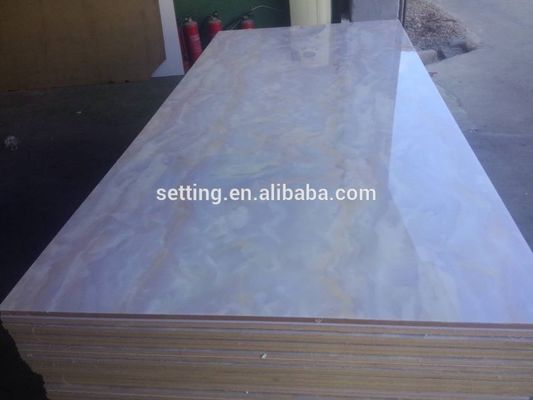 High glossy acrylic mdf board used for sliding doors